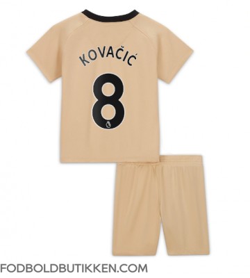 Chelsea Mateo Kovacic #8 Tredjetrøje Børn 2022-23 Kortærmet (+ Korte bukser)
